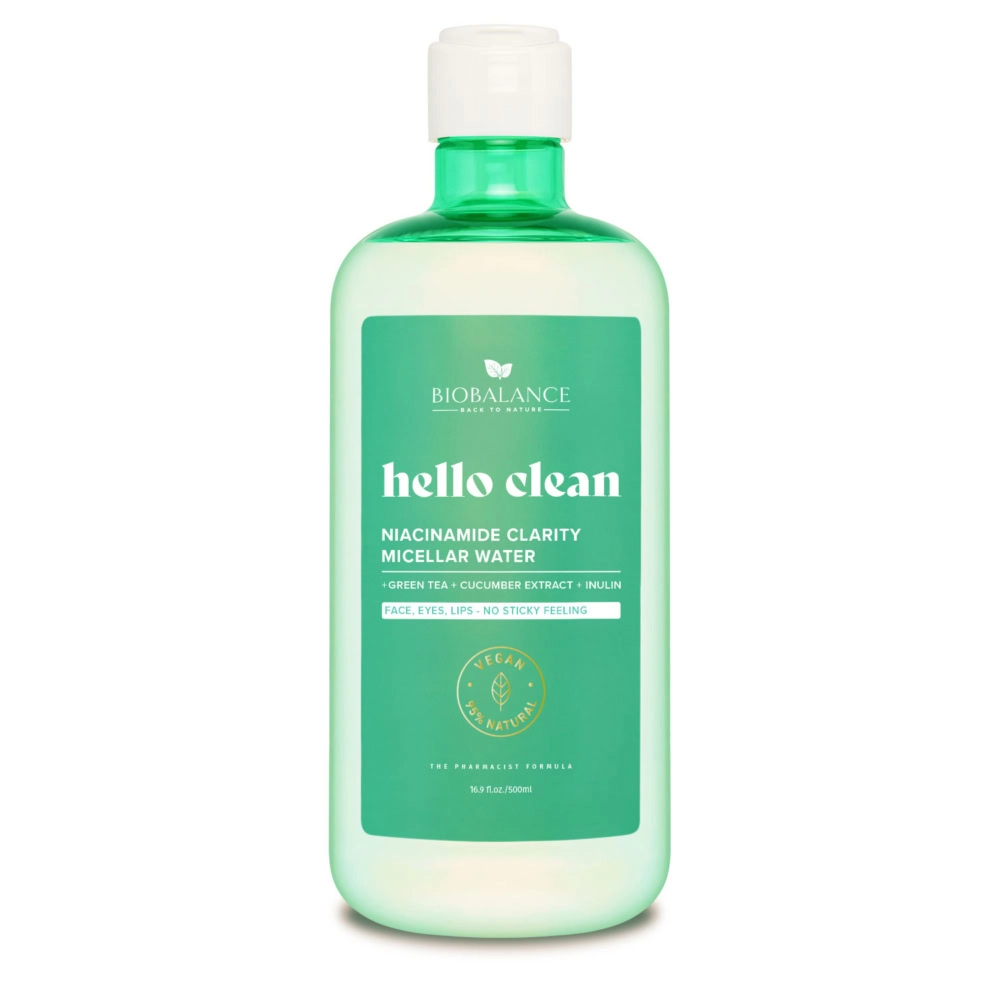 Biobalance Hello Clean Niacinamide Eau Micellaire Clarté 500ml