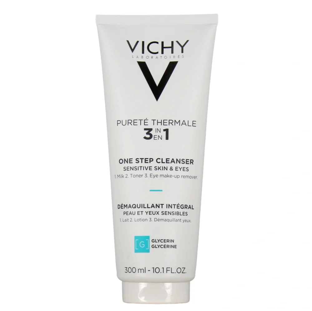 Vichy Pureté Thermale Démaquillant Intégral 3en1 Peau Sensible 300ml