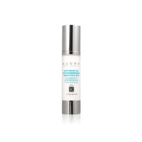 Kuora Gel Hydratant Aux Biomembranes et a l’Acide Glycolique SPF10 50 ml