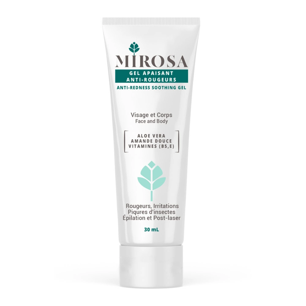 Mirosa Gel Apaisant Anti Rougeurs Visage et Corps 100ml