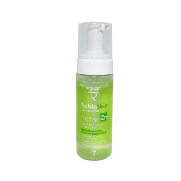 Roncey Sebiaskin Mousse Nettoyante Eclaircissante pour Peaux Grasses 150ml