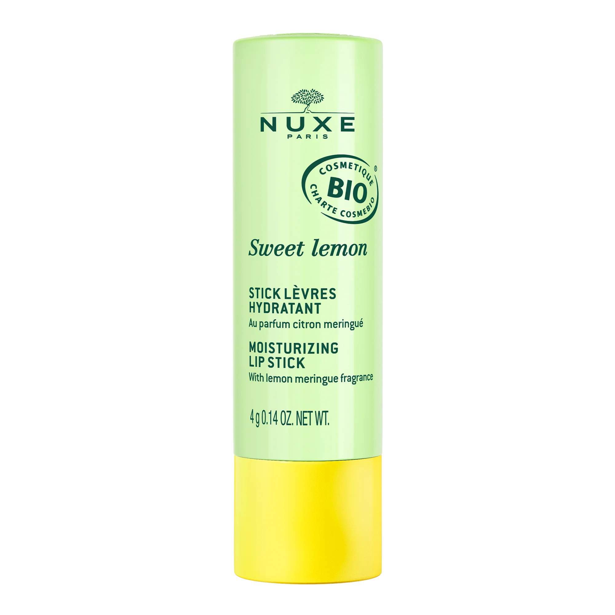 NUXE Sweet Lemon Stick Lèvres Hydratant Bio 4g