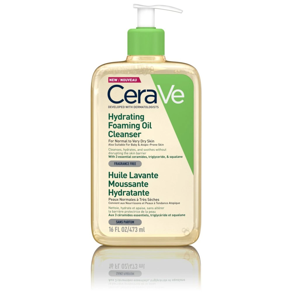 CeraVe Huile Lavante Moussante Hydratante 473ml