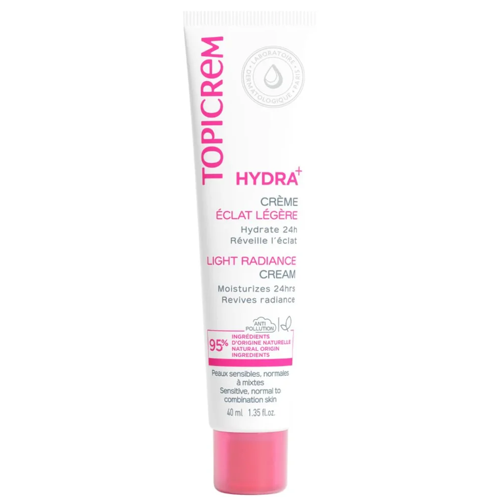 Topicrem HYDRA+ Crème Hydratante Éclat Légère 40ml