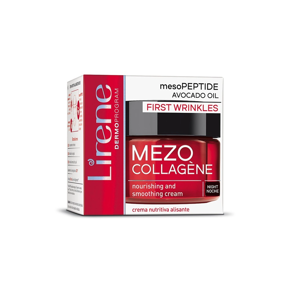LIRENE Mezo Collagene Creme Nuit Premieres Rides 50ml