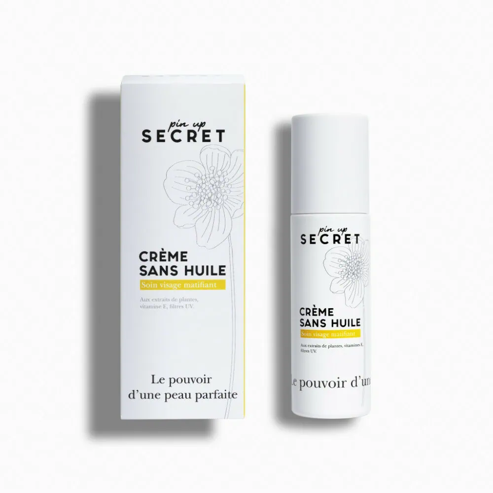 Pin Up Secret Crème sans Huile Hydratante et Matifiante 50ml