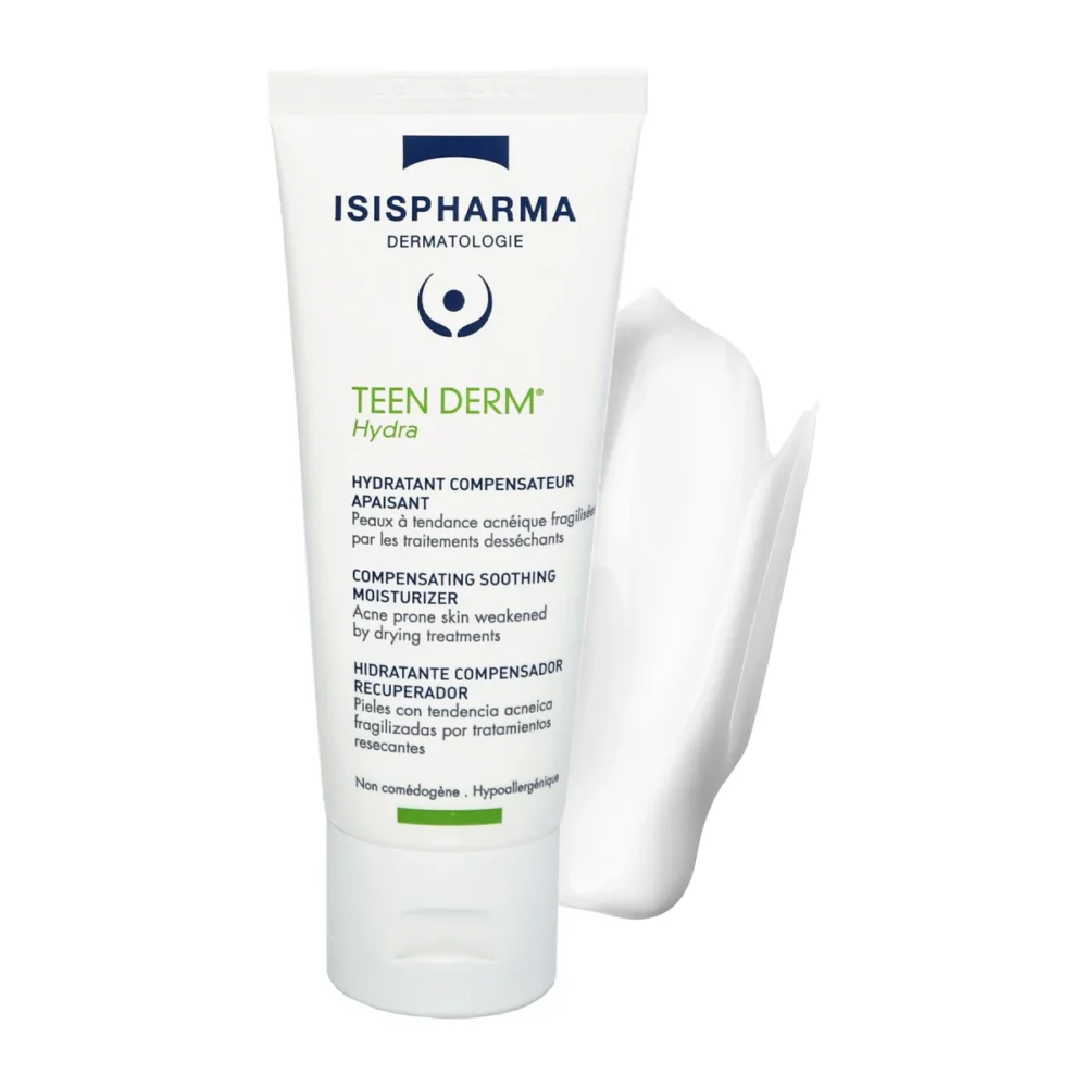 Isispharma Teen Derm Hydra Soin hydratant Compensateur Apaisant 40ml