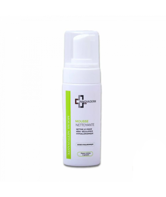 INNOVADERM Mousse Nettoyante Peau Mixte à Grasse 150 ml