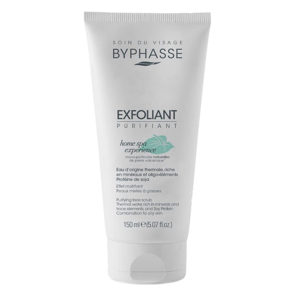 BYPHASSE Home Spa Experience Exfoliant Purifiant Visage Peaux Mixtes À Grasses 150ml