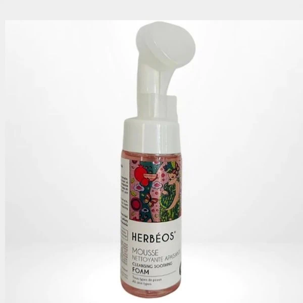 HERBÉOS Mousse Nettoyante Apaisante 170 ml [Femmes Enceintes & Allaitantes]