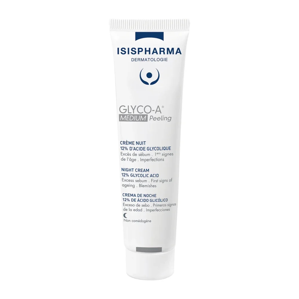 Isispharma Glyco-A Medium Peeling 12% Creme Nuit 30ml