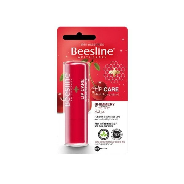 BEESLINE baume à lèvres cire d’abeille cerise 4g