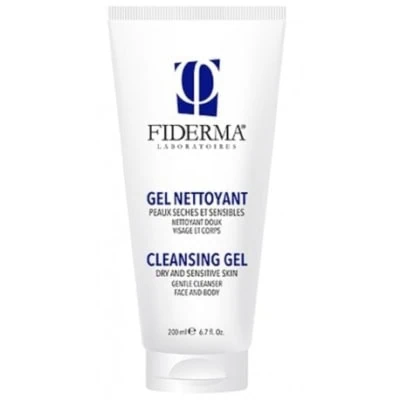 FIDERMA Gel Nettoyant Peaux Seches et Sensibles 200ml