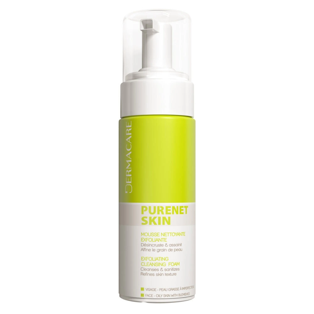 DERMACARE Purenet Skin Mousse Nettoyante Exfoliante 150 ml