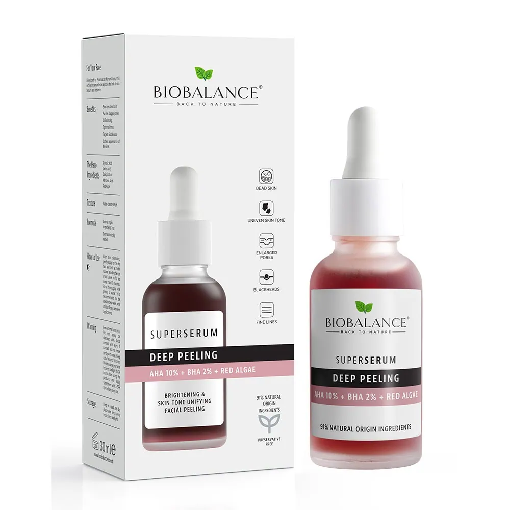Biobalance Super Serum AHA Peeling Acide Glycolique 30ml