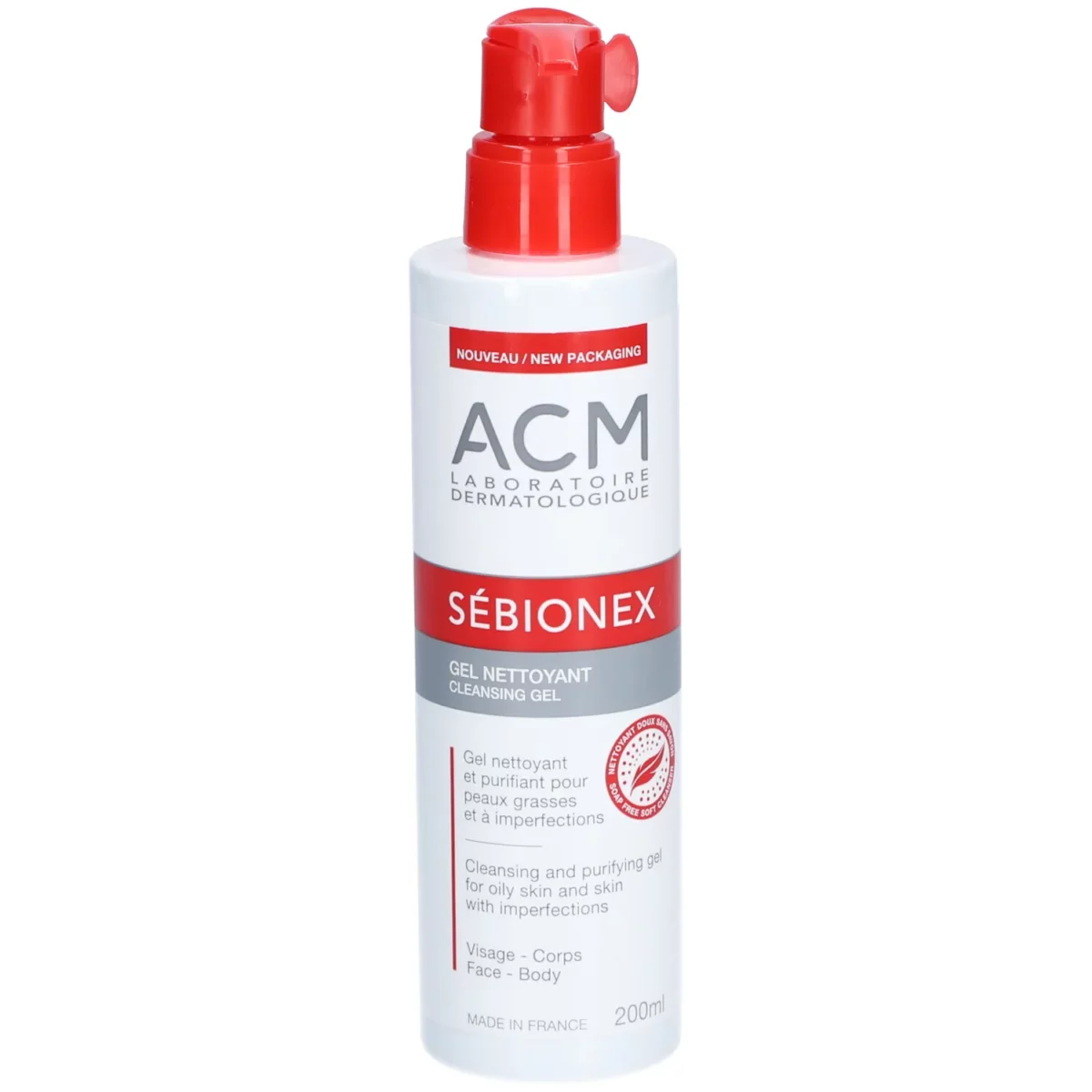 ACM Sébionex Gel Moussant 200ml