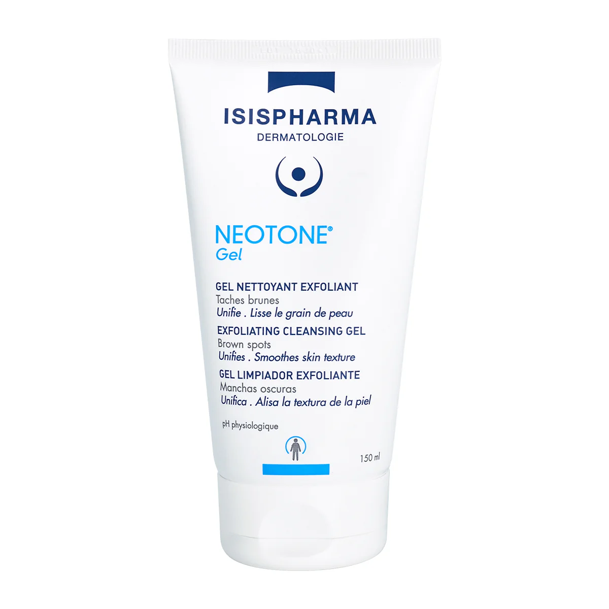 Isispharma Neotone Gel Nettoyant exfoliant 150ml