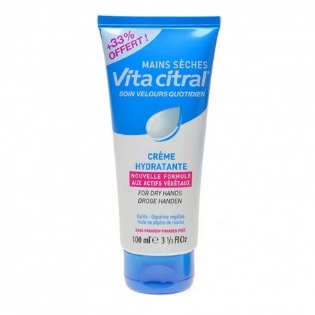 VITA CITRAL Crème Hydratante Mains Sèches 100ml