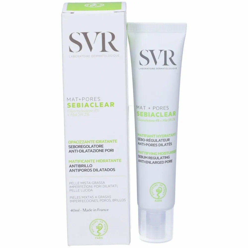 SVR Sebiaclear Mat+Pores Soin Matifiant 40ml