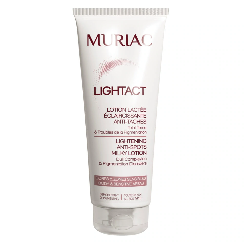 MURIAC Lightact Lotion Lactée Éclaircissante Anti-taches Corps et Zone Sensibles 200 ml