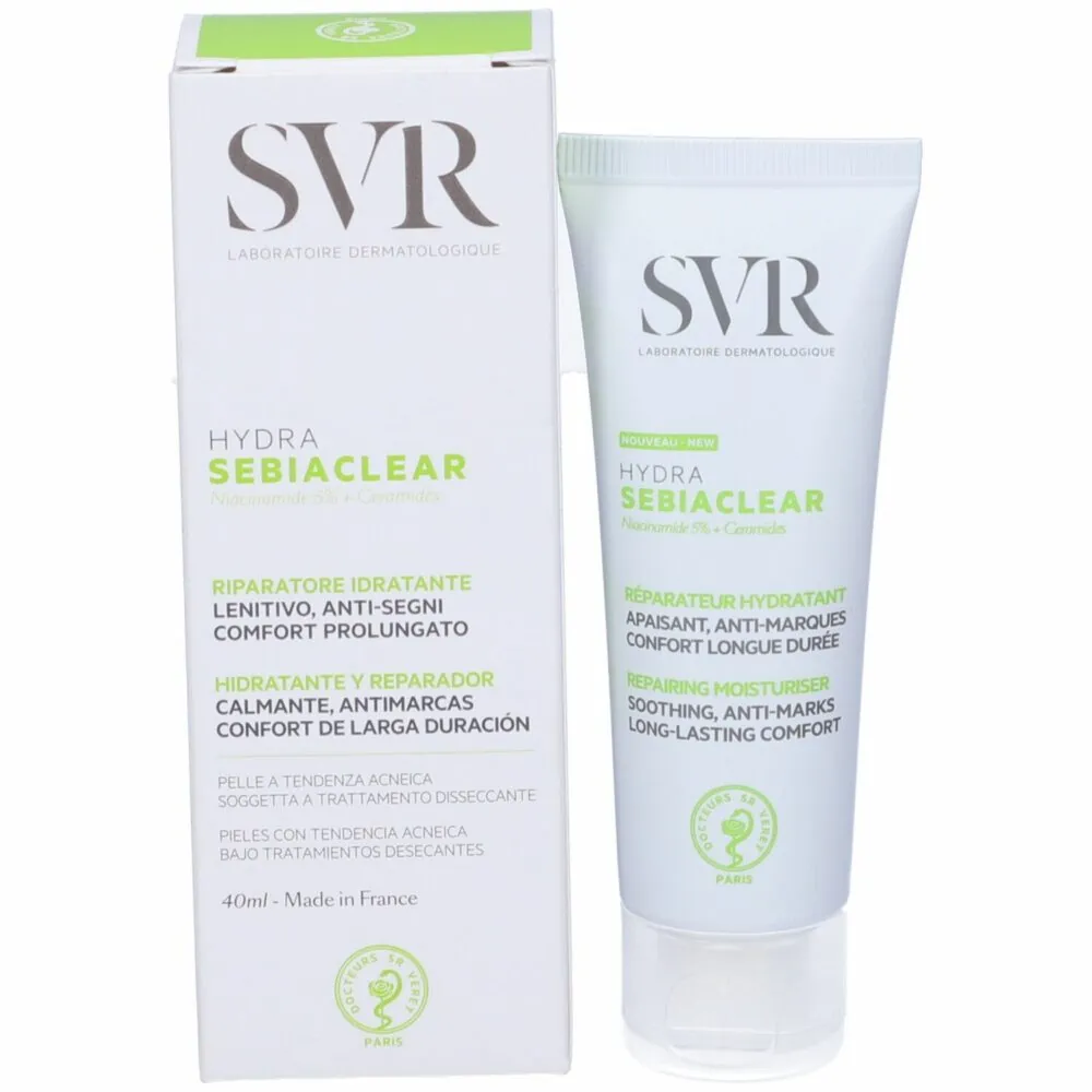 SVR Sebiaclear Hydra Soin Réparateur Apaisant 40ml